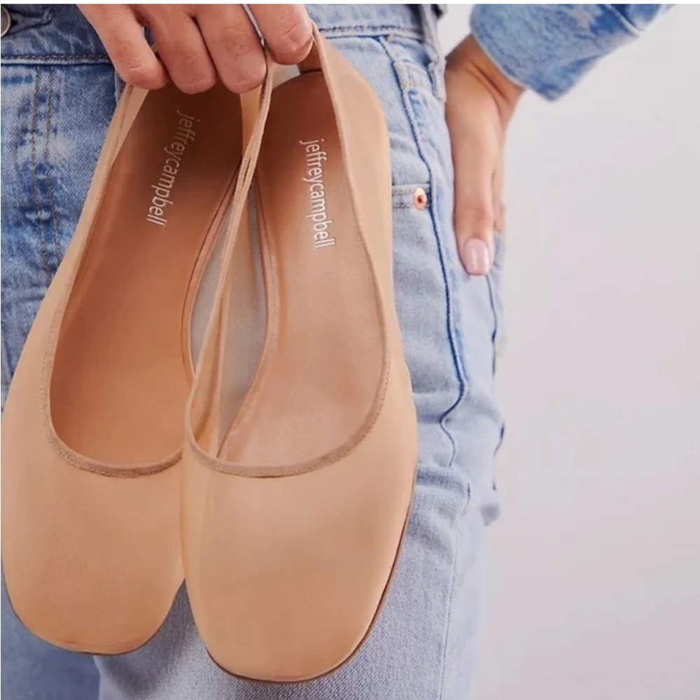 Jeffrey Campbell Nude Flats